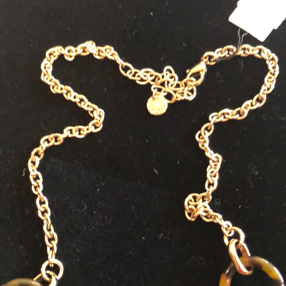 🎉HP🎉 Talbots tortoise/ivory long links necklace - Picture 6 of 8